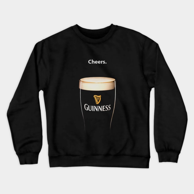 Cheers, Crewneck Sweatshirt by Miguelittle Camilia